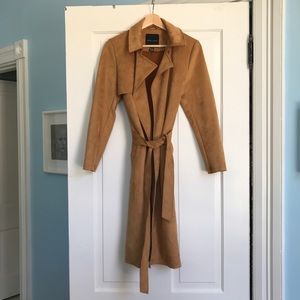 New Look Suedette Trench
